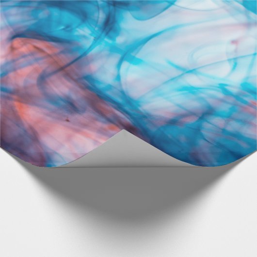 Rookblauwe kleur cadeaupapier (Hoek)