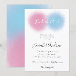 Rookbom Gender Onthullen Partij Rookbom Baby Kaart