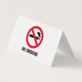 Rookbord klein gevouwen visitekaartje (Achterkant)