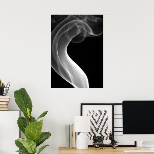 Rookdamp Poster (Thuiskantoor)