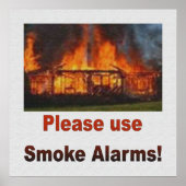 ROOKE ALARMS SAFETY POSTER GEBRUIKEN (Voorkant)