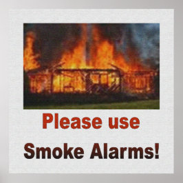 ROOKE ALARMS SAFETY POSTER GEBRUIKEN