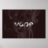 Rooke Vape Premium-Poster afdrukken Poster (Voorkant)
