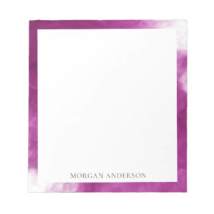 rookeffect hete roze trendy monogram notitieblok