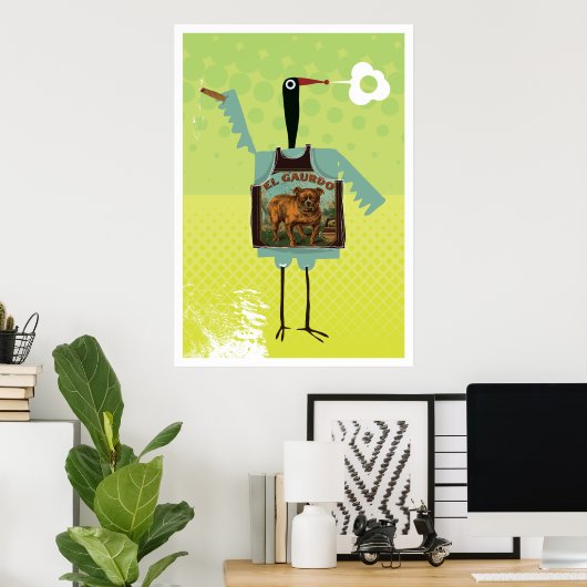 ROOKER POSTER (Thuiskantoor)