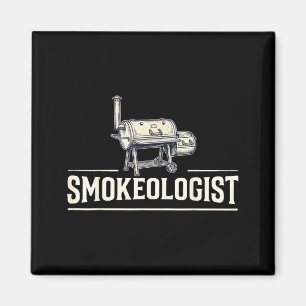 Rookexpert - Grappige Pitmaster Bbq Roker Grillen Magneet