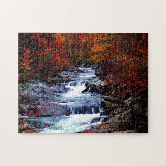 Rookgebergte Tennessee. Legpuzzel (Horizontaal)