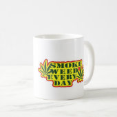 Rookgewicht elke dag Mok koffie (Voorkant rechts)