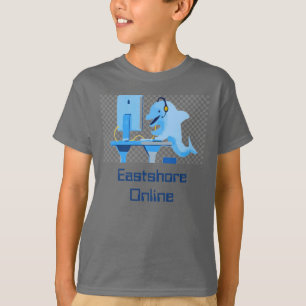 Rookgrijs online dolfijn T-shirt