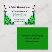 rookgroen visitekaartje (Voorkant / Achterkant)