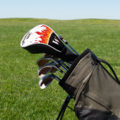 Rookhete vlammen golfheadcover (Insitu)
