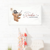 Rookie 1e Verjaardag Beer Spandoek (Insitu)