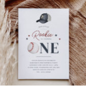 Rookie 1e Verjaardag - Eén uitnodiging