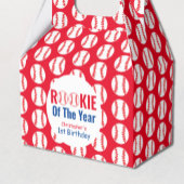 Rookie Baseball 1e verjaardag Bedankdoosjes