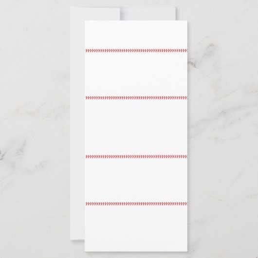 Rookie Baseball Foto Blue Boy Verjaardag Uitnodigi (Achterkant)