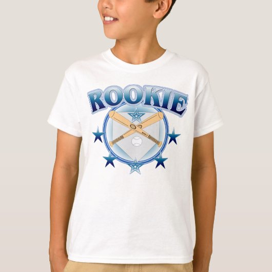 Rookie Baseball T-shirt (Voorkant)