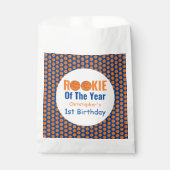 Rookie Basketball 1e verjaardag Bedankzakje (Voorkant)