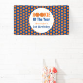 Rookie Basketball 1e verjaardag Spandoek (Insitu)