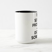 Rookie Blue Serve & Protect Right Hand Mok (Midden)