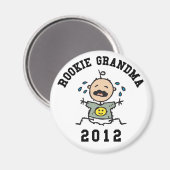 Rookie Grandma 2012 Magneet (Voorkant / Achterkant)