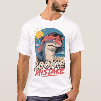 Rookie Mistake - Strand Hai T-shirt