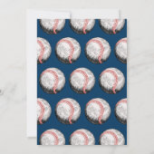 Rookie of the Year Baseball 1st Birthday Kaart (Achterkant)