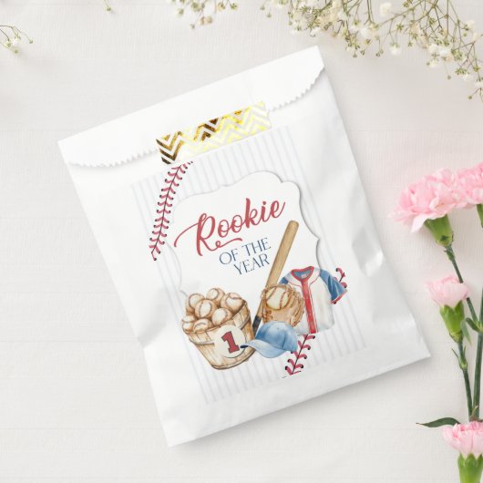 Rookie of the Year, Baseball Birthday, One  Bedankzakje (Gezegeld)