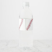 Rookie of the Year, Baseball Birthday, One  Waterfles Etiket (Achterkant)