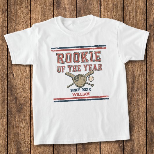 Rookie of the Year Baseball T-shirt