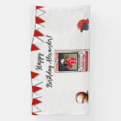 Rookie of the Year Photo Birthday Banner (Verticaal)