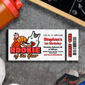 Rookie of the Year - Uitnodiging Basketbal Ticket