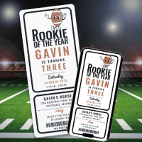Rookie Of The Year Voetbal Aangepaste Verjaardag