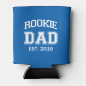 Rookie Pap grappig blikje bier of frisdrank Blikjeskoeler (Voorkant)