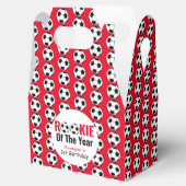 Rookie Soccer 1st Birthday Bedankdoosjes (Geopend)