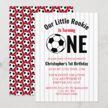 Rookie Soccer 1st Birthday