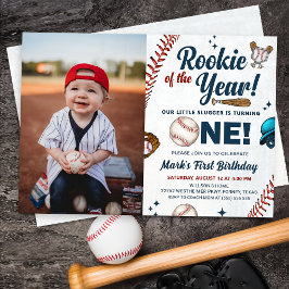 Rookie van de eerste jaarlijkse Baseball foto van  Kaart