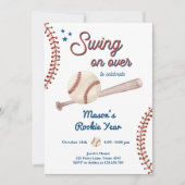 Rookie van het jaar 1e Sport Boy Honkbal Verjaarda Kaart (Voorkant)