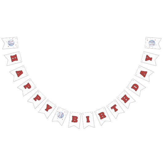 Rookie van het Jaar 1e Verjaardag Bunting Flags Vlaggetjes (Alle)