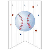 Rookie van het Jaar 1e Verjaardag Bunting Flags Vlaggetjes (Eerste vlag)