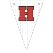 Rookie van het Jaar 1e Verjaardag Bunting Flags Vlaggetjes (Tweede vlag)