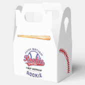 Rookie van het Jaar 1e verjaardag honkbal Bedankdoosjes (Geopend)