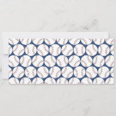 Rookie van het Jaar 1e Verjaardag Ticket Uitnodigi Kaart (Achterkant)