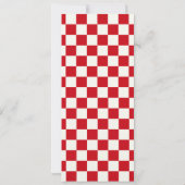 Rookie van het Jaar Baseball Ticket Custom Birthda Kaart (Achterkant)