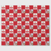 Rookie van het Jaar Baseball Verjaardag Gepersonal Cadeaupapier (Vlak)