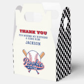 Rookie van het Jaar Baseball Verjaardag Party Cust Bedankdoosjes (Geopend)