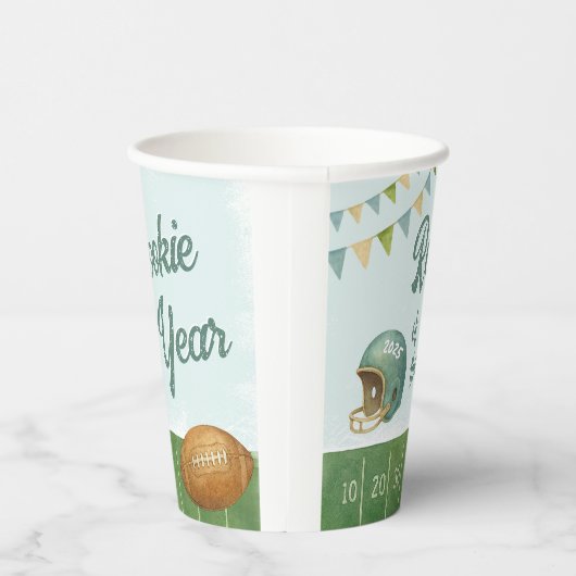 Rookie van het Jaar Football Papieren Bekers (Rechts)