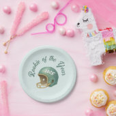 Rookie van het Jaar Football Papieren Bordje (Feest)