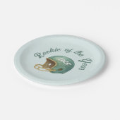 Rookie van het Jaar Football Papieren Bordje (Gekanteld)