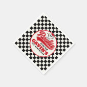 Rookie van het Jaar Gepersonaliseerde Honkbal Verj Servet (Hoek)