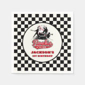 Rookie van het Jaar Gepersonaliseerde Honkbal Verj Servet (Voorkant)